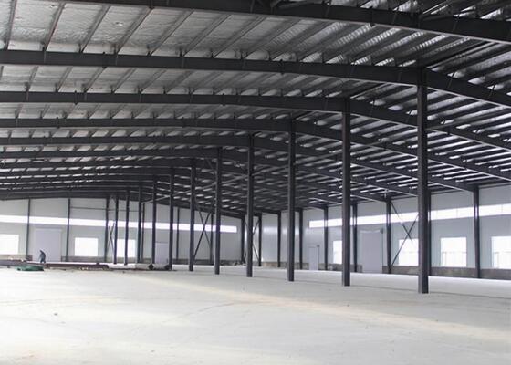 Warehouse Structural Members High Strength Prefab Structural Steel Warehouse Sturdy For Superior ...