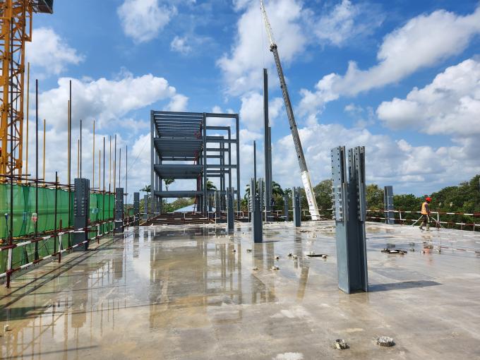 Prefabricated Steel Structure Warehouse Multi Story Large Span Prefab Workshop Factory Manufacturer Fabrication 12