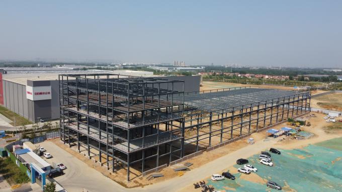 Prefabricated Steel Structure Warehouse Multi Story Large Span Prefab Workshop Factory Manufacturer Fabrication 11