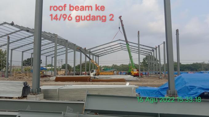 latest company case about Steel structure warehouse#1 in Southeast Asia  1