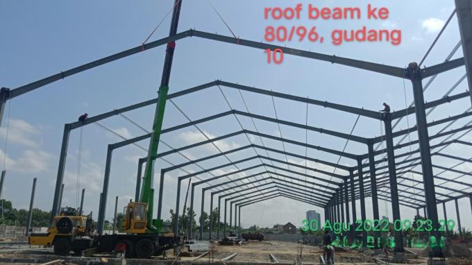 latest company case about Steel structure warehouse#1 in Southeast Asia  3