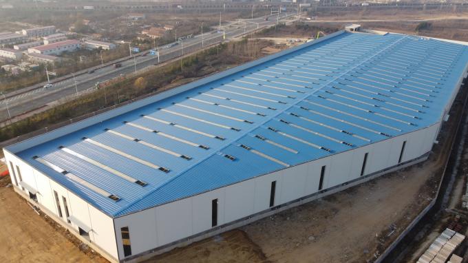 Prefabricated Steel Structure Warehouse Multi Story Large Span Prefab Workshop Factory Manufacturer Fabrication 9