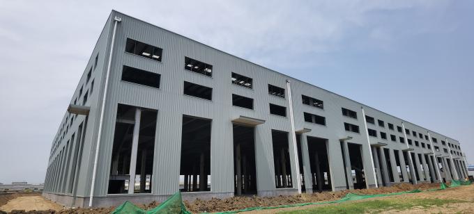Prefabricated Steel Structure Warehouse Multi Story Large Span Prefab Workshop Factory Manufacturer Fabrication 10