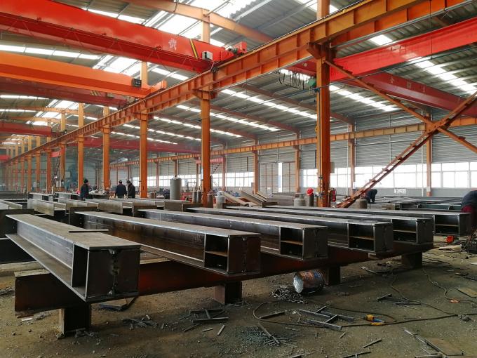 Large Span Prefabricated/Prefab H Beam Design Building Metal Q355/Q235 Factory Warehouse Workshop Steel Structure 17