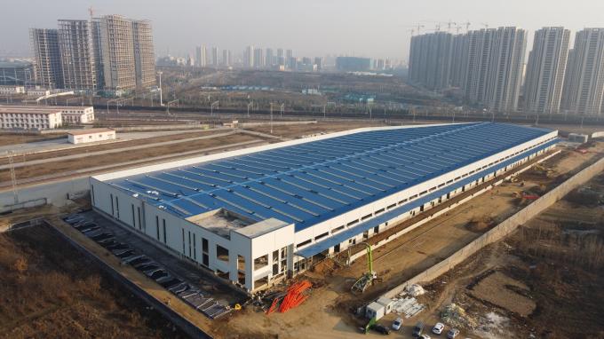 Large Span Prefabricated/Prefab H Beam Design Building Metal Q355/Q235 Factory Warehouse Workshop Steel Structure 6