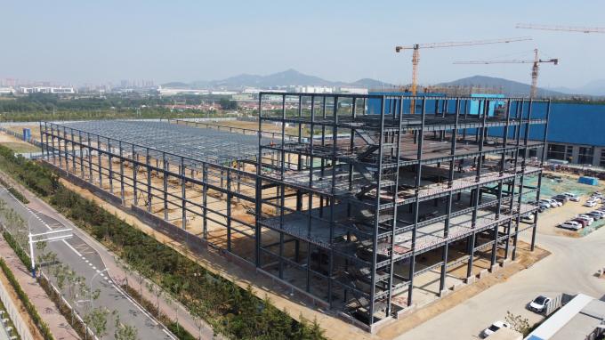 Large Span Prefabricated/Prefab H Beam Design Building Metal Q355/Q235 Factory Warehouse Workshop Steel Structure 7