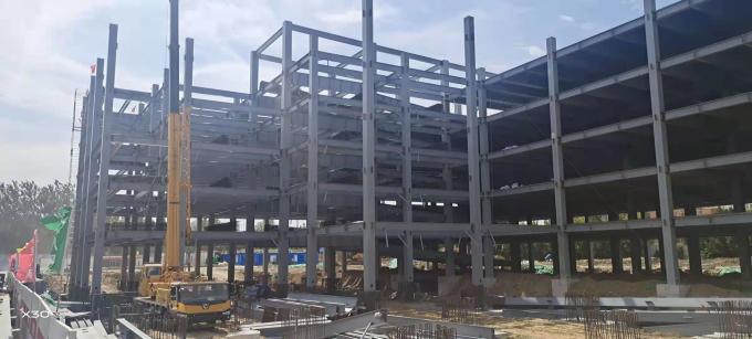 Prefabricated Steel Structure Warehouse Multi Story Large Span Prefab Workshop Factory Manufacturer Fabrication 2